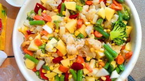 овощи в рукаве в духовке гарнир праздничный