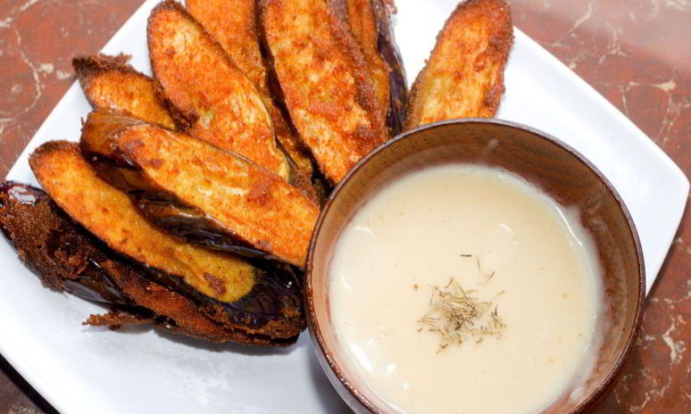 Рецепт баклажанов фри