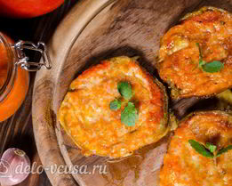 Баклажаны под сыром в духовке