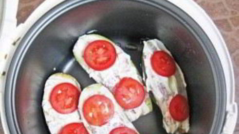 баклажаны с фаршем в мультиварке