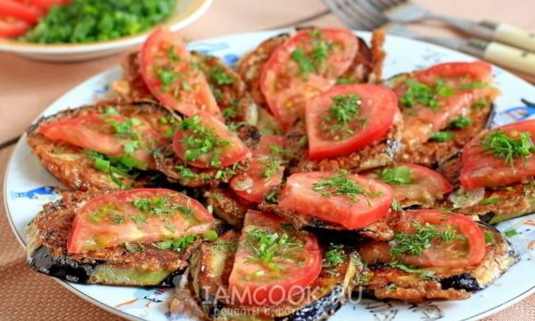 Рецепт баклажанов в яичном кляре