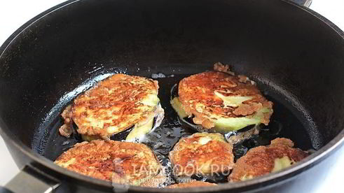 баклажаны в яичном кляре