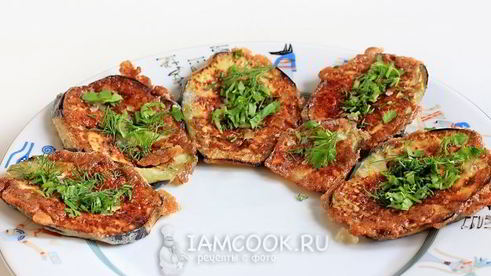 баклажаны в яичном кляре