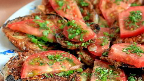 баклажаны в яичном кляре