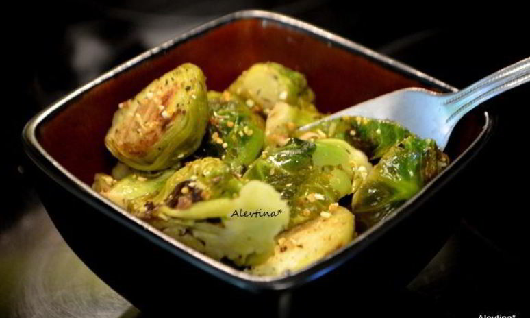 Рецепт брюссельской капусты с лимонным вкусом