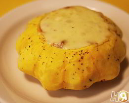 Фаршированный патиссон Солнечный цветочек