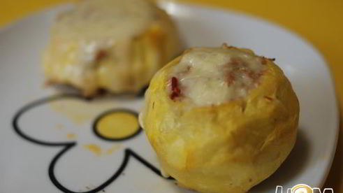 фаршированный патиссон солнечный цветочек