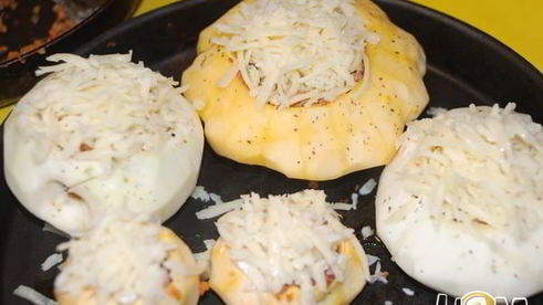 фаршированный патиссон солнечный цветочек