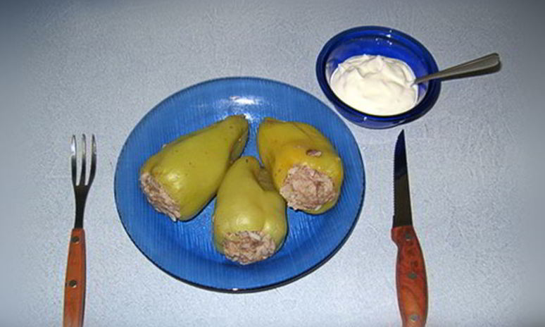 Рецепт фаршированных перцев советских