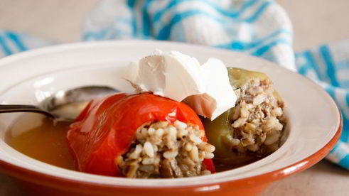 фаршированные перцы