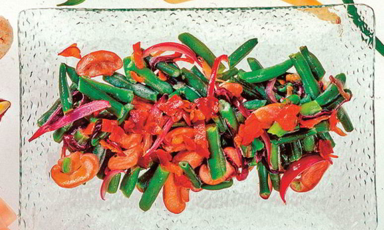 Рецепт фасоли с дарами природы