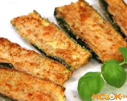 Кабачки в кляре в духовке