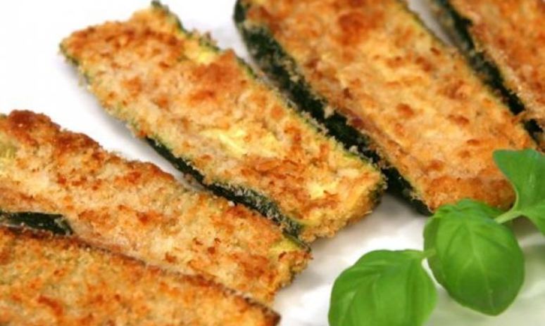 Рецепт кабачков в кляре в духовке