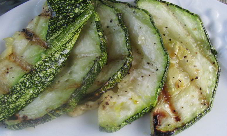 Рецепт кабачка на гриле