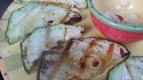 кабачок на гриле