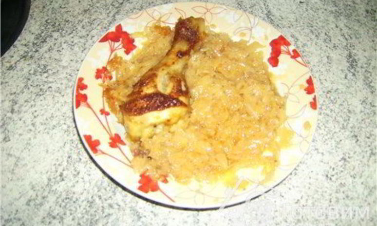 Рецепт капусты, запеченной в духовке с курочкой