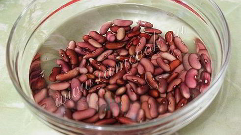 лобио из красной фасоли