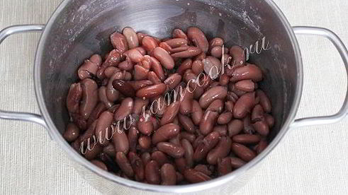 лобио из красной фасоли