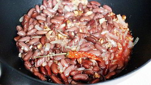 лобио из красной фасоли