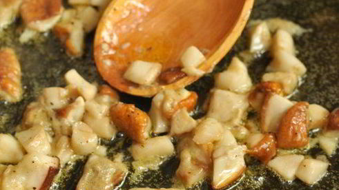 патиссоны, фаршированные мясом и грибами