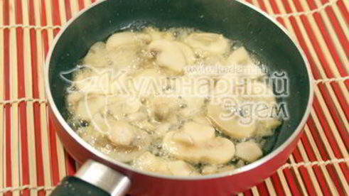 перец фаршированный брокколи и грибами