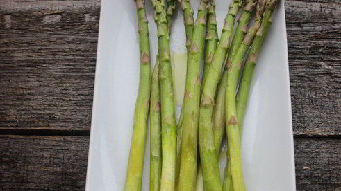 спаржа запеченная