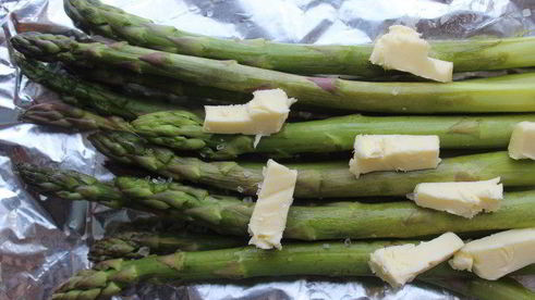 спаржа запеченная
