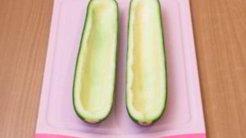 цуккини, фаршированные грибами