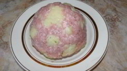 цветная капуста, фаршированная фаршем