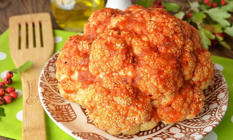 Рецепт цветной капусты на пивной банке