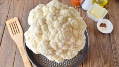 цветная капуста на пивной банке