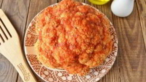 цветная капуста на пивной банке