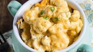 Цветная капуста в духовке с сыром