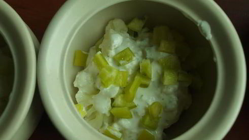 цветная капуста в горшочке