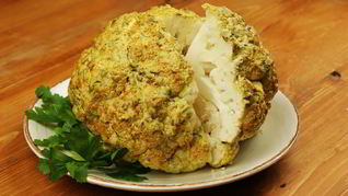 Цветная капуста, запеченная в духовке