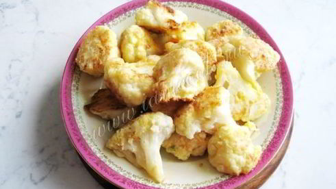 цветная капуста жареная в муке