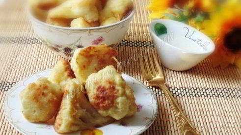 цветная капуста жареная в муке