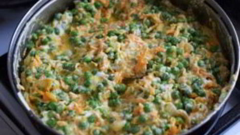 тушеный горошек