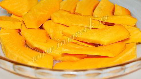 тыква, запеченная с сыром