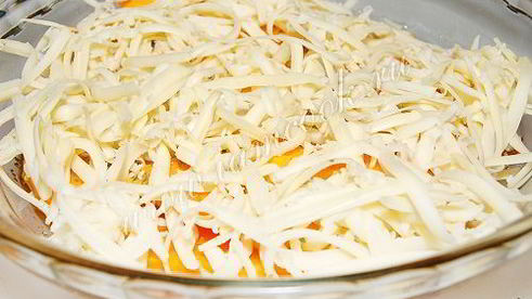 тыква, запеченная с сыром