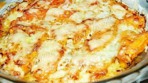 тыква, запеченная с сыром