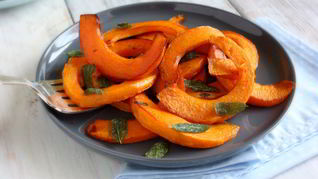 Тыква жареная