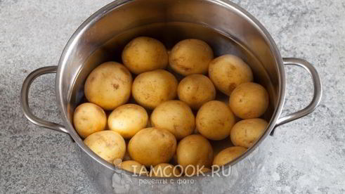 вареная картошка в мундире