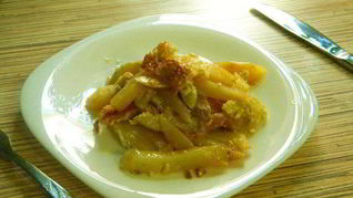 Весенний запеченный картофель со свининой