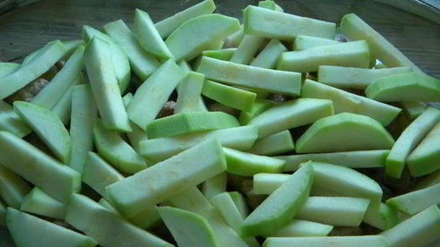 весенний запеченный картофель со свининой