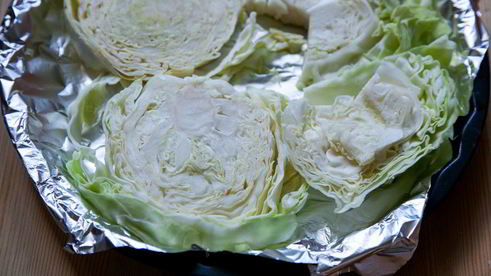 запеченная капуста