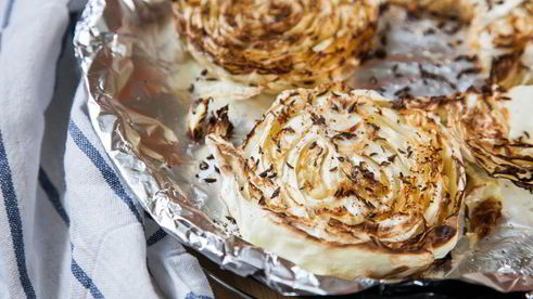 запеченная капуста