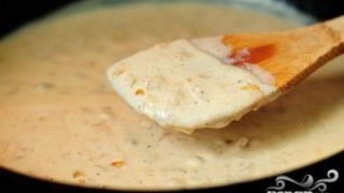 запеченный сладкий картофель с беконом и сыром