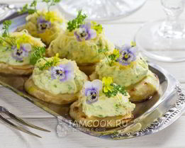 Жареные огурцы с сыром