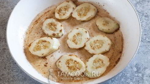 жареные огурцы с сыром